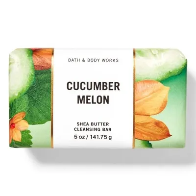 Bath & Body Works Cucumber Melon Shea Butter Cleansing Bar (Mydło do rąk w kostce z masłem shea)