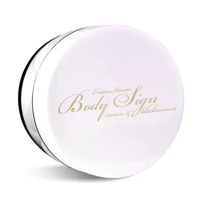 FM Group Body Sign Cream & Blackcurrant, Natural Body Mousse (Naturalny mus do ciała)