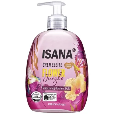 Isana Flower Jungle Cremeseife (Mydło w płynie o kwiatowym zapachu)
