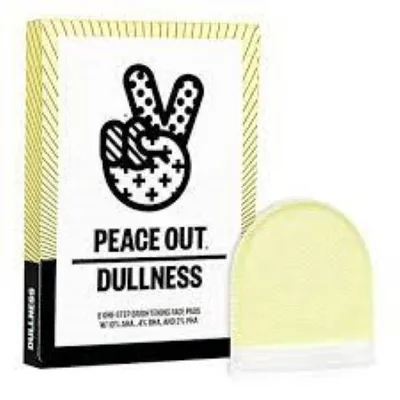 Peace Out Dullness Brightening Face Pads (Chusteczki złuszczające do twarzy)