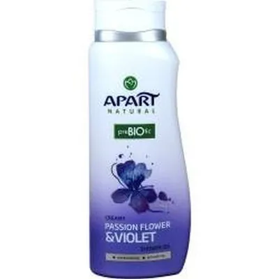 Apart Natural, Prebiotic, Creamy Passion Flower & Violet Shower Gel (Kremowy żel pod prysznic 'Passiflora i fiołek')