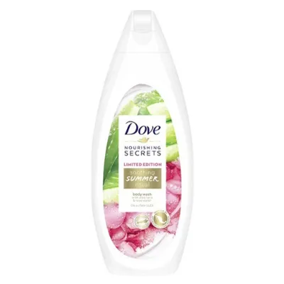 Dove Nourishing Secrets, Soothing Summer Ritual with Aloe Vera + Rose Water Body Wash (Żel pod prysznic)