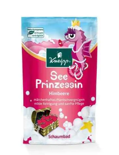 Kneipp See Prinzessin Himbeere Schaumbad (Płyn do kąpieli malinowy)
