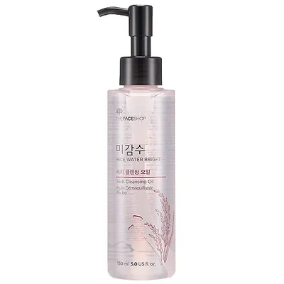 The Face Shop Rice Water Bright, Light Cleansing Oil (Lekki olejek myjący)
