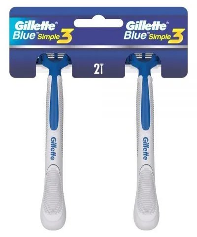 Gillette Blue Simple 3, Jednorazowe maszynki do golenia