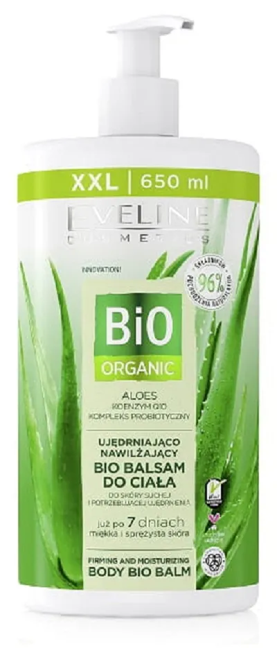 Eveline Cosmetics Bio Organic, Ujędrniająco-nawilżający bio balsam do ciała