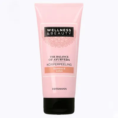 Wellness & Beauty The Balance od Ayuverda, Korperpeeling Bambus & Lotus (Peeling do ciała `Bambus i lotos`)