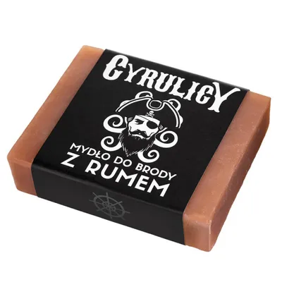 Cyrulicy Mydło do brody z rumem