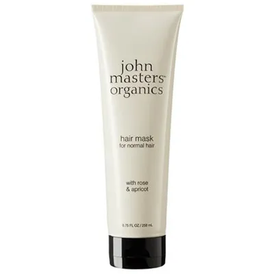 John Masters Organics Rose & Apricot, Hair Mask for Normal Hair (Maska do włosów normalnych z różą i morelą)