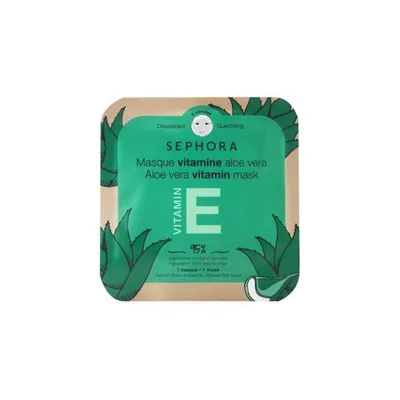 Sephora Collection, Aloe Vera Vitamin Mask + Vitamin E (Witaminowa maseczka w płachcie `Aloes`)