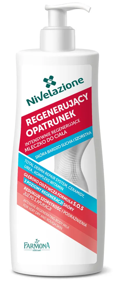 Nivelazione Mleczko do ciała regenerujący opatrunek S.O.S