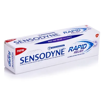 Sensodyne Rapid Relief, Daily Fast Relief Toothpaste and Long Lasting Protection (Pasta do zębów wrażliwych)