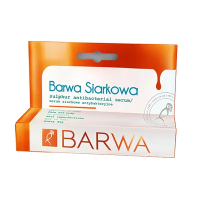 Barwa Siarkowa, Serum siarkowe antybakteryjne