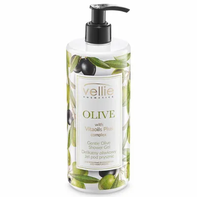 Vellie Cosmetics Delikatny oliwkowy żel pod prysznic