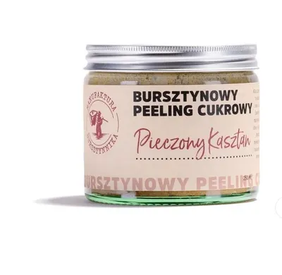 Manufaktura Bursztynnika Pieczony Kasztan, Bursztynowy peeling Cukrowy