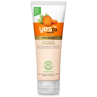 Yes To Carrots, Scalp Relief Shampoo (Szampon łagodzący podrażnioną skórę głowy)