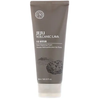 The Face Shop Jeju Volcanic Lava Pore Cleansing Foam (Pianka do mycia twarzy z popiołem z wyspy Jeju)