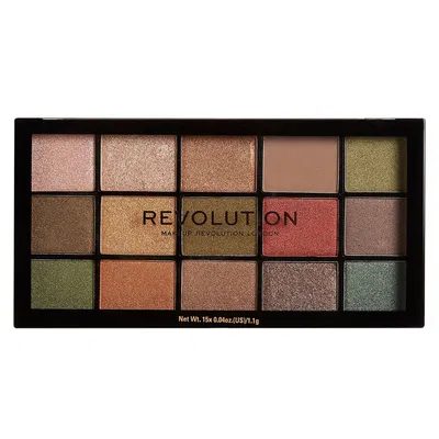 Revolution Beauty (Makeup Revolution) Reloaded, Eyeshadow Palette Empire (Paleta 15 cieni do powiek)