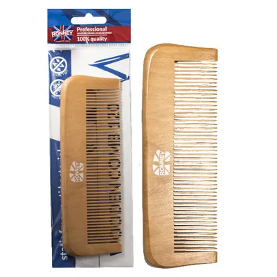 Ronney Professional Wodden Comb 120 (Profesjonalny drewniany grzebień)