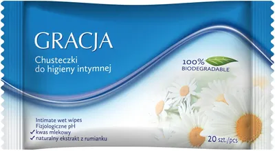 Gracja Chusteczki rumiankowe do higieny intymnej