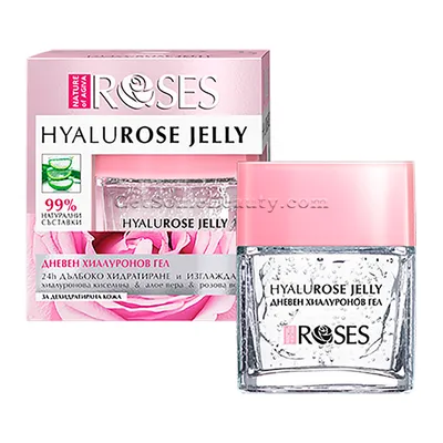 Nature of Agiva Hyalurose Jelly (Hialuronowy krem w żelu z różą i aloesem)