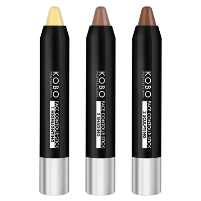 Kobo Professional Face Contour Stick (Kredki do konturowania twarzy)