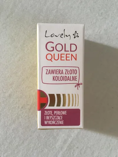 Lovely Gold Queen, Odżywka do słabych i rozdwojonych paznokci