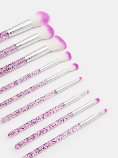 Sinsay Face Brush Set (Zestaw 9 pędzli do makijażu)