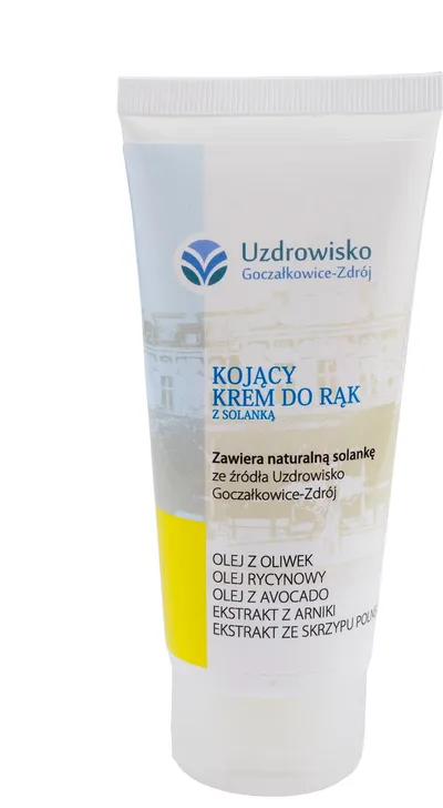 Uzdrowisko Goczałkowice Zdrój Kojący krem do rąk z solanką