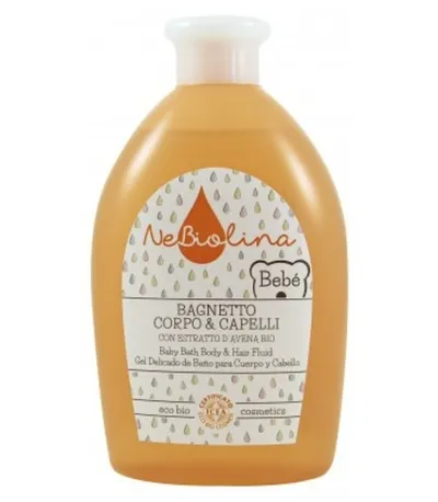NeBiolina Bebe Bagnetto Corpo & Capelli (Płyn do mycia ciała i włosów dla dzieci z ekstraktem z owsa)