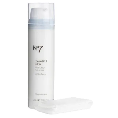 No7 Beautiful Skin, Hot Cloth Cleanser (Preparat oczyszczający do twarzy)