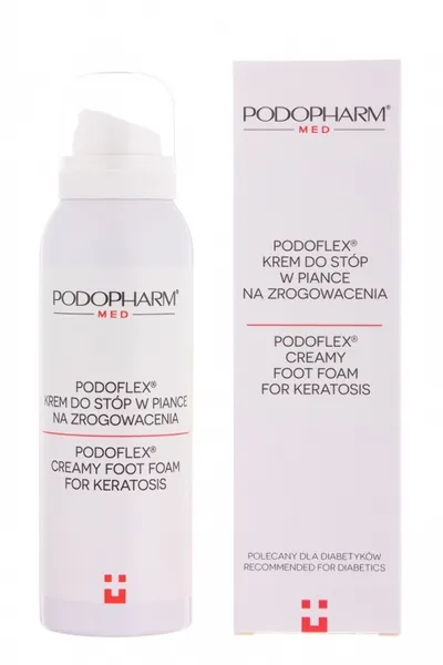 Podopharm Professional Podoflex, Krem do stóp w piance na zrogowacenia