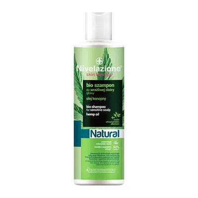 Nivelazione Skin Therapy Natural, Bio szampon do wrażliwej skóry głowy