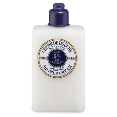 L'Occitane Ultra Rich Shower Cream 5% Shea Butter (Delikatny krem pod prysznic z masłem shea)