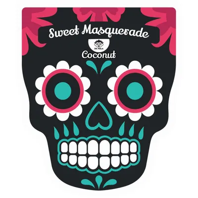 Dr. Mola Sweet Masquerade, Coconut Sheet Mask (Maseczka w płachcie o działaniu nawilżająco-odżywczym)