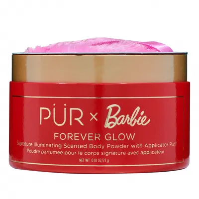 PUR Cosmetics Pur x Barbie, Forever Glow Sigature Illuminating Scented Body Powder (Puder do ciała)