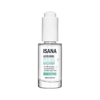 Isana Glycolsäure-Peeling Konzentrat (Koncentrat peelingujący z kwasem glikolowym)