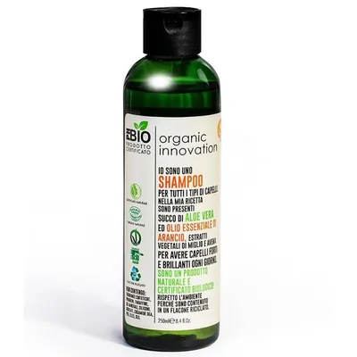 Organic Innovation Naturalny szampon wzmacniający do włosów normalnych `Proso i Owies`