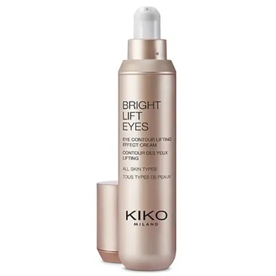 Kiko Milano Bright Lift Eyes, Eye Contour Lifting Effect Cream (Krem matujący na dzień z kolagenem morskim)
