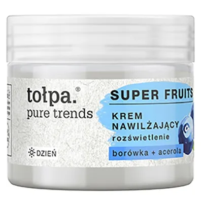 Tołpa Pure Trends, Super Fruits, Krem nawilżający `Rozświetlenie`