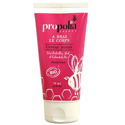 Beeyes Propoolia, A Bras le Corps, Creme Mains (Krem do rąk z woskiem pszczelim, miodem i nagietkiem)
