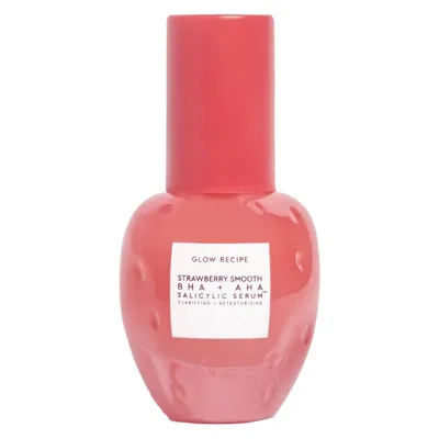 Glow Recipe Strawberry Smooth BHA + AHA Salicylic Acid Serum (Serum truskawkowe z kwasami BHA i AHA)
