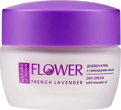 Nature of Agiva Flower, French Lavender, Day Cream For Dry Skin (Krem na dzień do skóry suchej i wrażliwej)