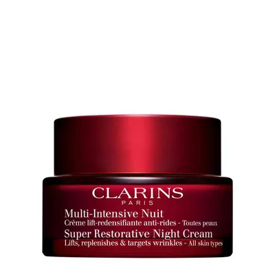Clarins Super Restorative Night Cream All Skin Types (Krem na noc do każdego rodzaju skóry (nowa wersja))