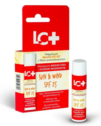 Laura Conti Sun & Wind, Pielęgnacyjny balsam do ust SPF 25