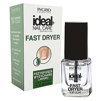 Ingrid Cosmetics Ideal Nail Care Definition, Fast Dryer Top Coat (Przyspieszacz wysychania lakieru)