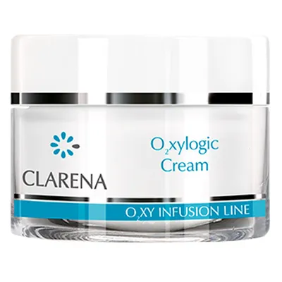 Clarena O2xy Infusion Line, O2xylogic Cream (Krem tlenowy o lekkiej konsystencji pianki)