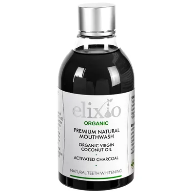 Elixio Organic Premium Natural Mouthwash (Olejek kokosowy do płukania jamy ustnej)