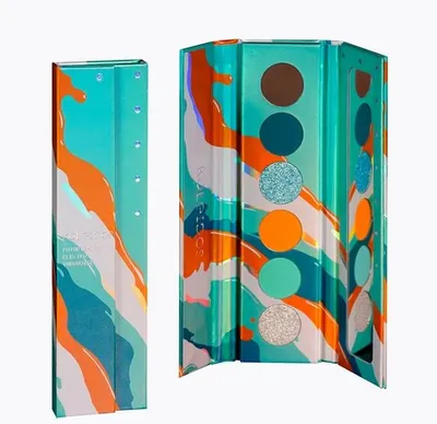 Kaleidos Futurism V: Electro-Turquoise Palette (Paleta cieni do powiek)