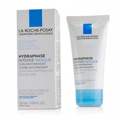 La Roche-Posay Hydraphase, Intense Masque (Maseczka łagodząco-nawilżająca do cery wrażliwej i suchej (nowa wersja))
